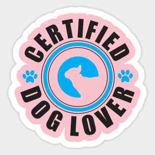 Dog lover Sticker